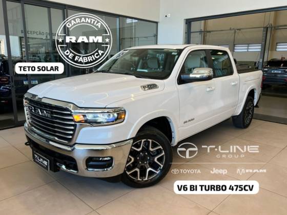RAM 1500 3.0 HURRICANE 6 BITURBO GASOLINA LARAMIE CD 4X4 AUTOMÁTICO